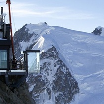 ガラスの展望台