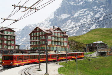 グリンデルワルド滞在|スイス鉄道の旅